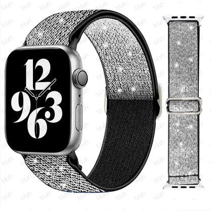 Nylon Elastic Solo Loop Band for Apple Watch