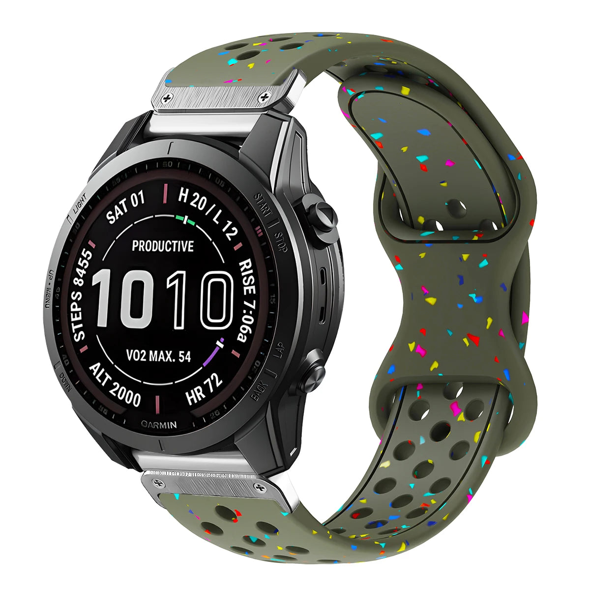 Silicone QuickFit Band for Garmin Fenix