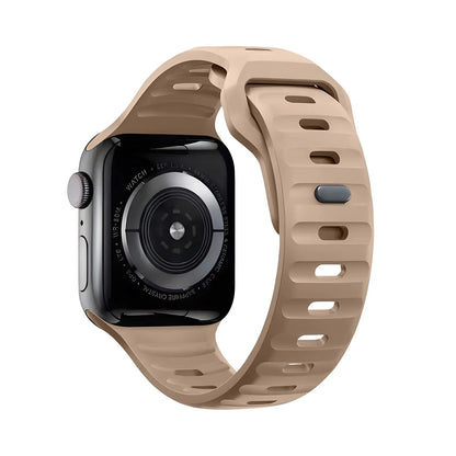 Wide Sport Silicone Apple Watch Band