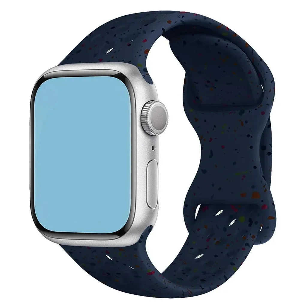 Correa transparente de silicona para Apple Watch