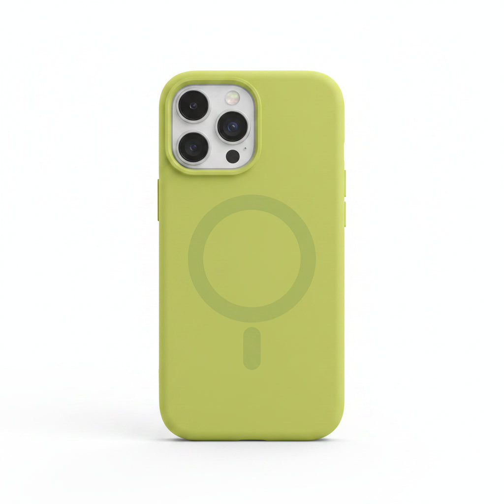 Neon MagSafe Silicone iPhone Case
